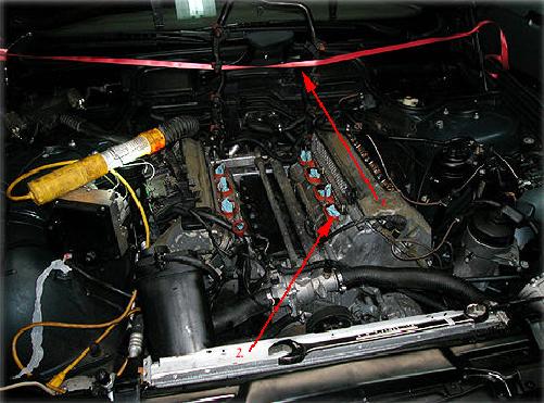 E38 BMW 740i/iL M62 Intake Manifold Removal