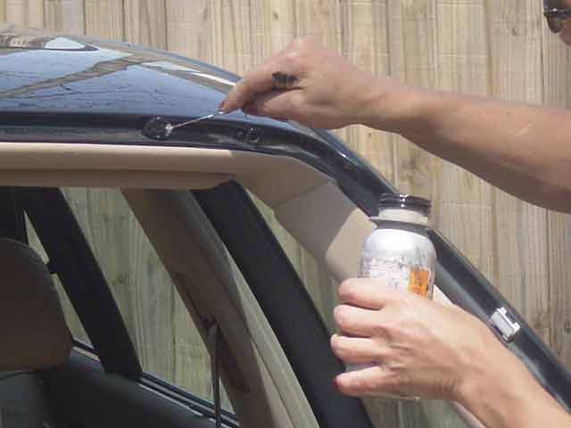 Bmw e34 sunroof leak #4